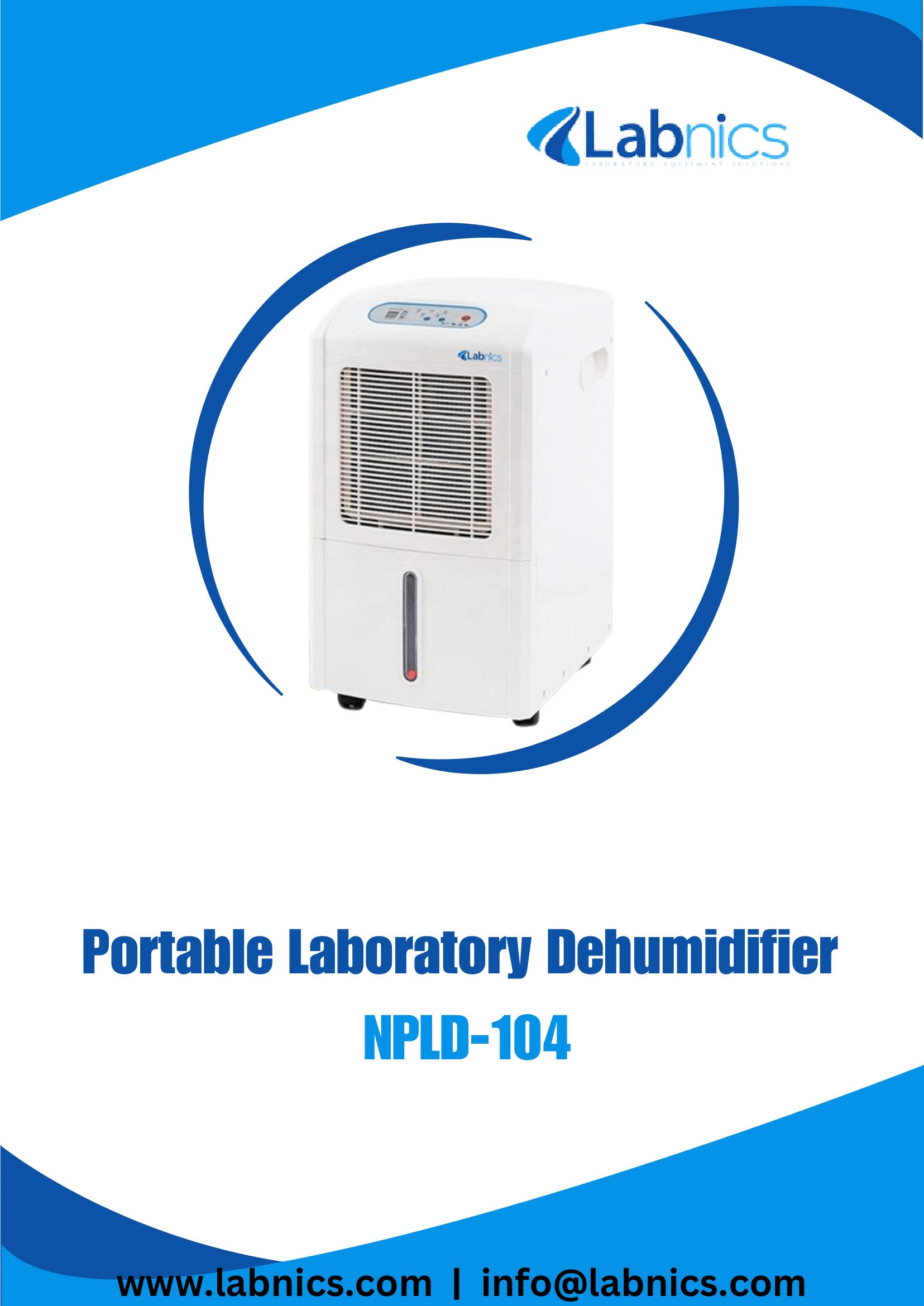 Portable Laboratory Dehumidifier NPLD-104