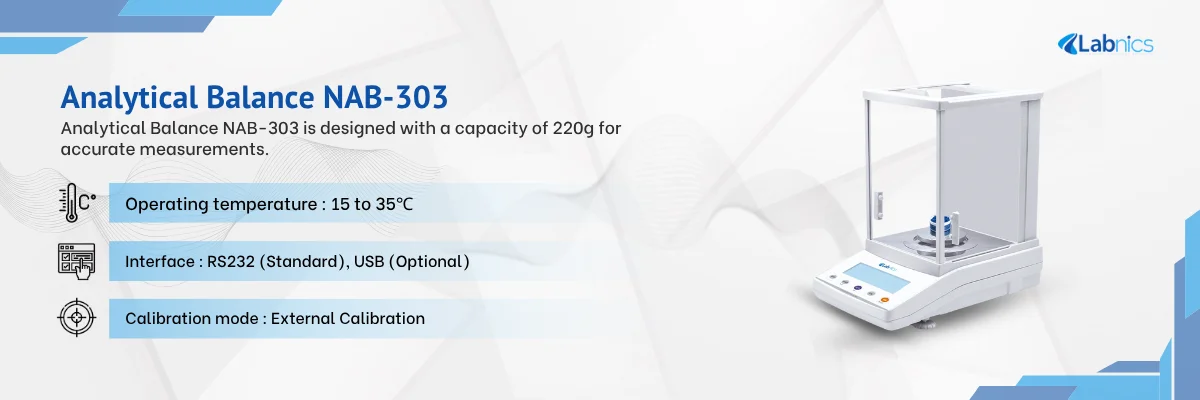 Analytical Balance NAB-303