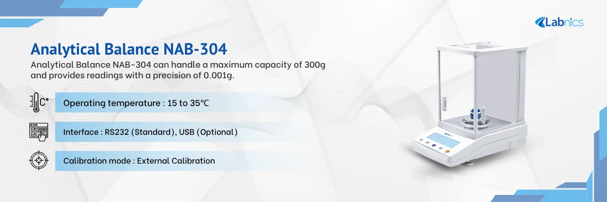 Analytical Balance NAB-304