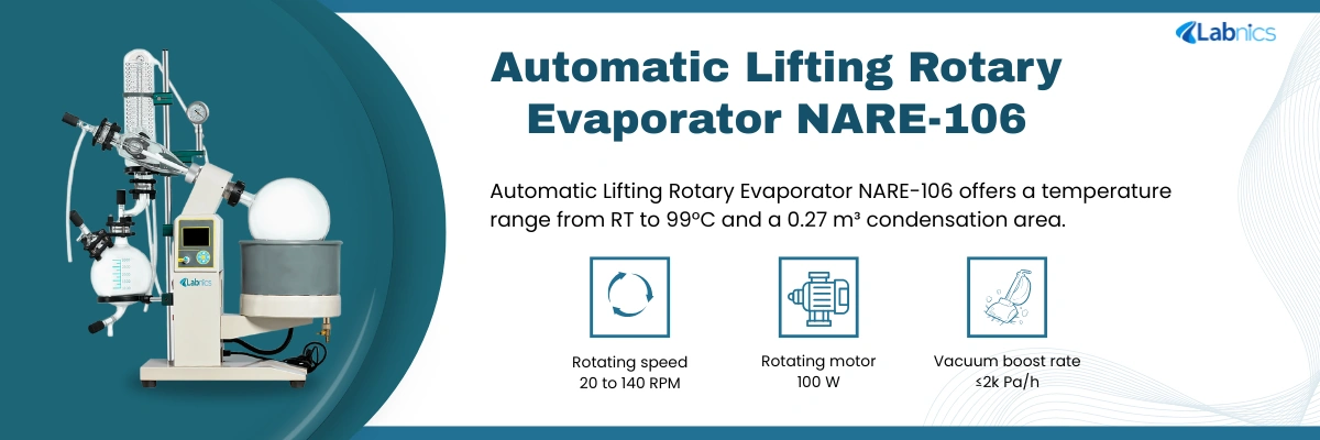 Automatic Lifting Rotary Evaporator NARE-106