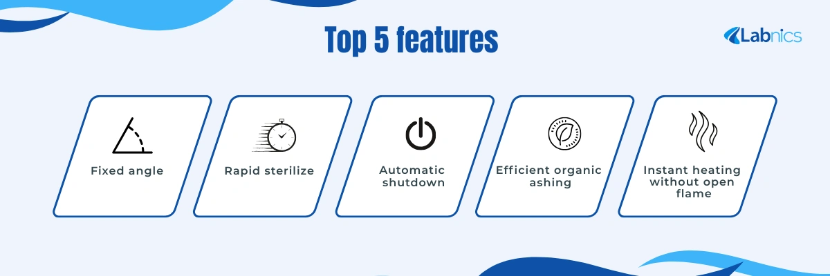 Bacti Cinerator Sterilizer NBCS-103