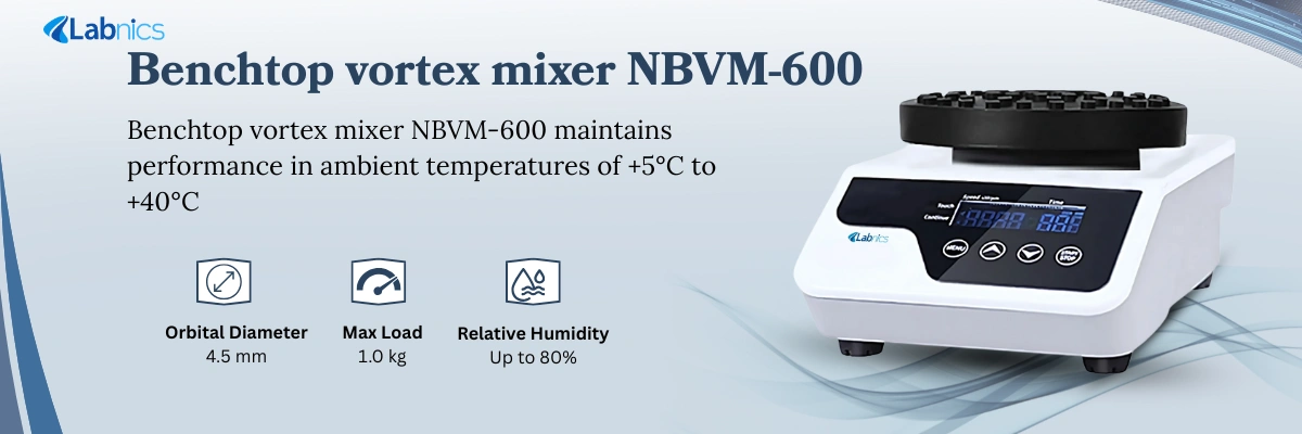 Benchtop vortex mixer NBVM-600