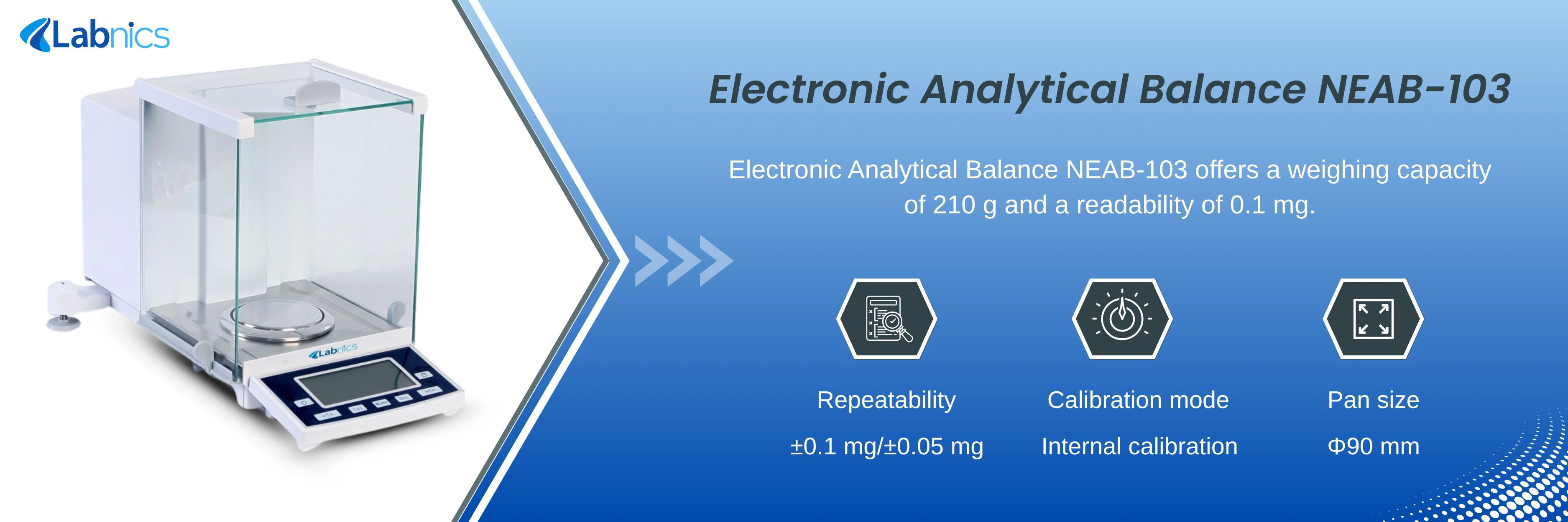 Electronic Analytical Balance NEAB-103