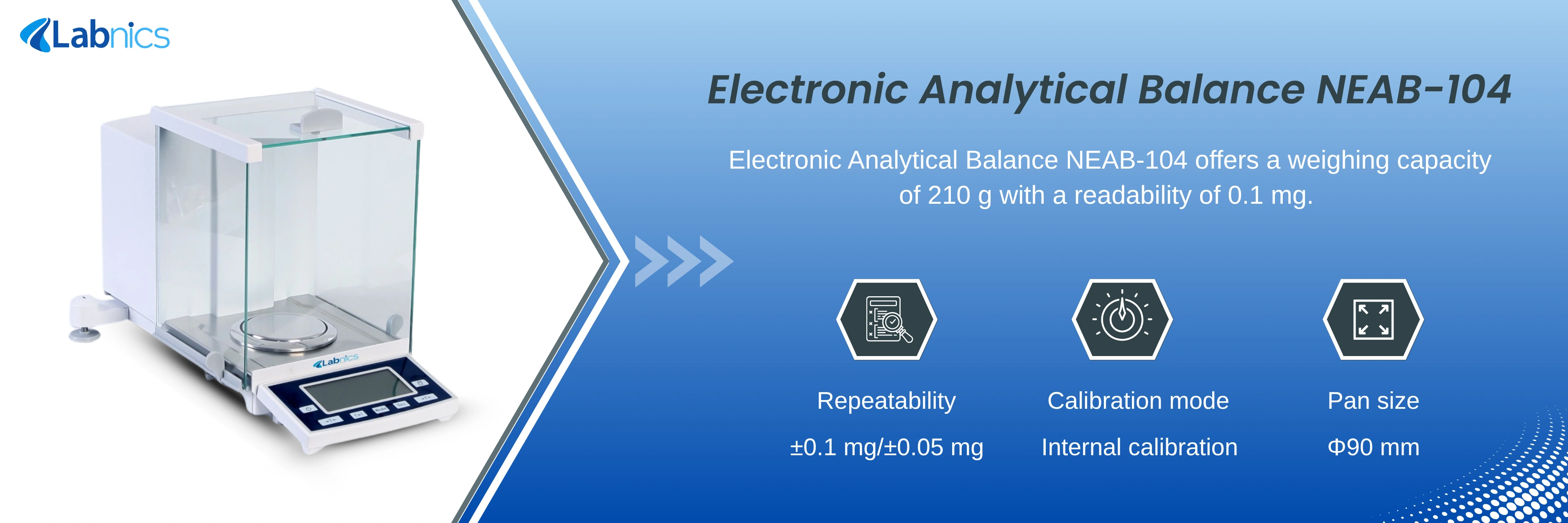 Electronic Analytical Balance NEAB-104