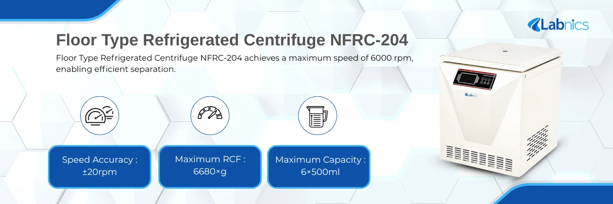 Floor Type Refrigerated Centrifuge NFRC-204