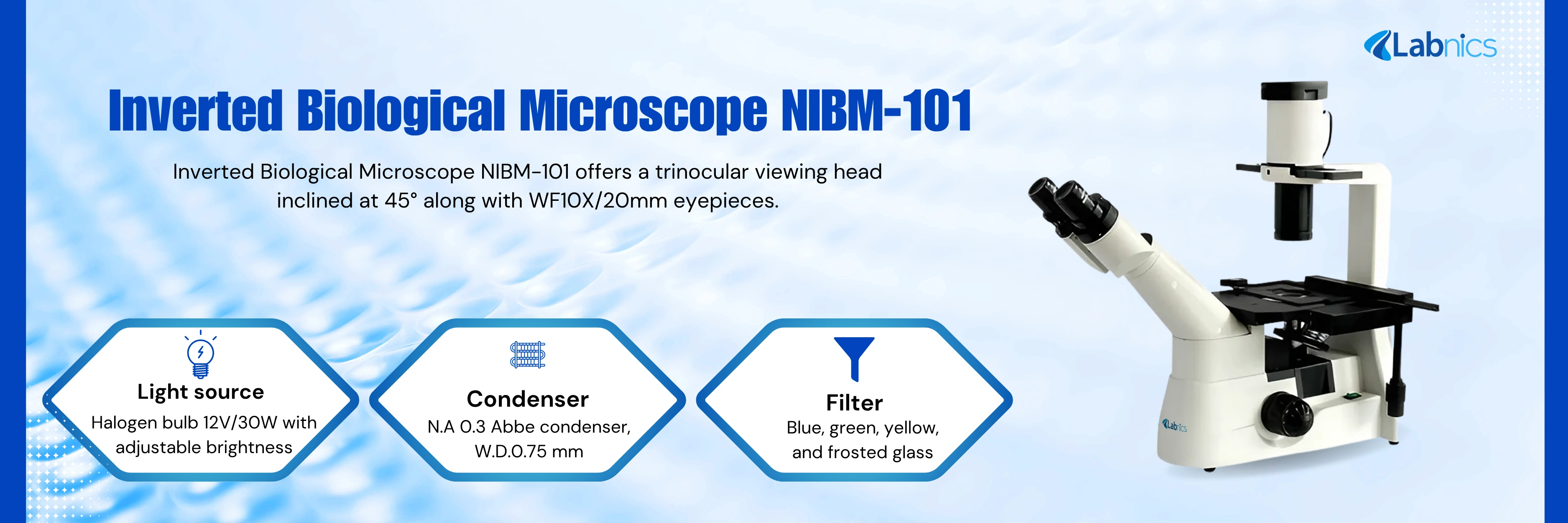 Inverted Biological Microscope NIBM-101