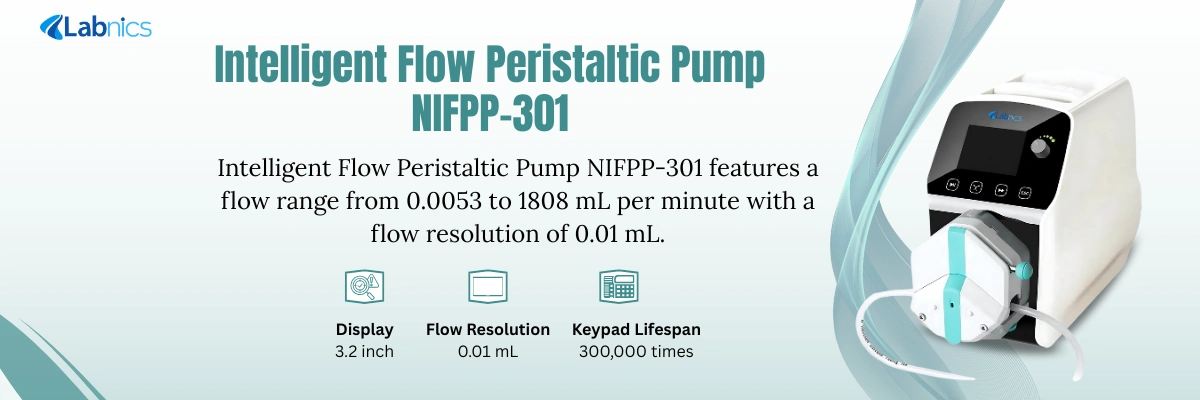 Intelligent Flow Peristaltic Pump NIFPP-301