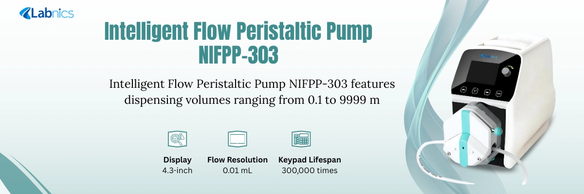 Intelligent Flow Peristaltic Pump NIFPP-303