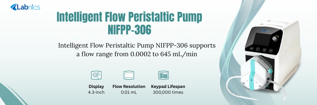 Intelligent Flow Peristaltic Pump NIFPP-306