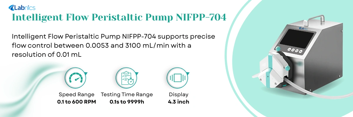Intelligent Flow Peristaltic Pump NIFPP-704