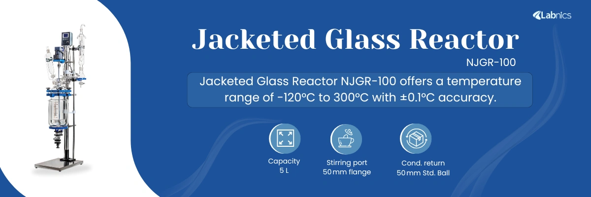 Jacketed Glass Reactor NJGR-100