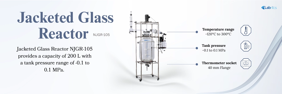 Jacketed Glass Reactor NJGR-105