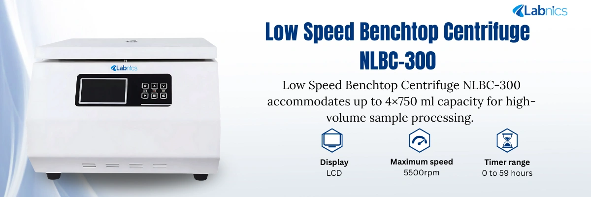 Low Speed Benchtop Centrifuge NLBC-300