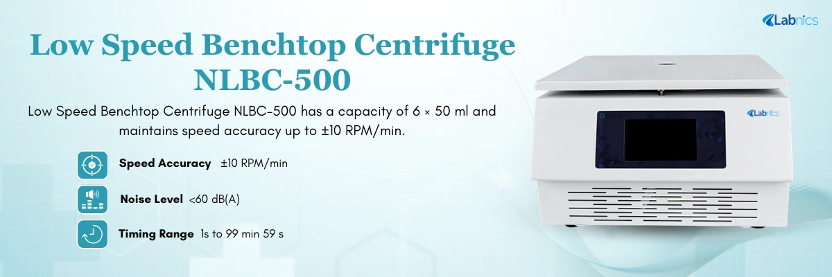 Low Speed Benchtop Centrifuge NLBC-500