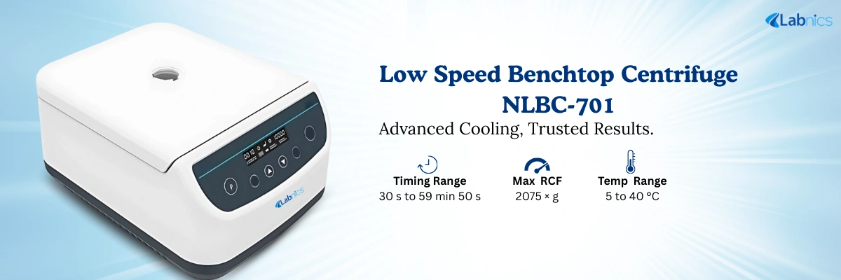 Low Speed Benchtop Centrifuge NLBC-701