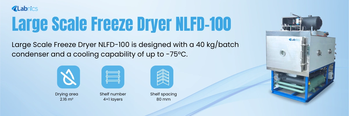 Large Scale Freeze Dryer NLFD-100