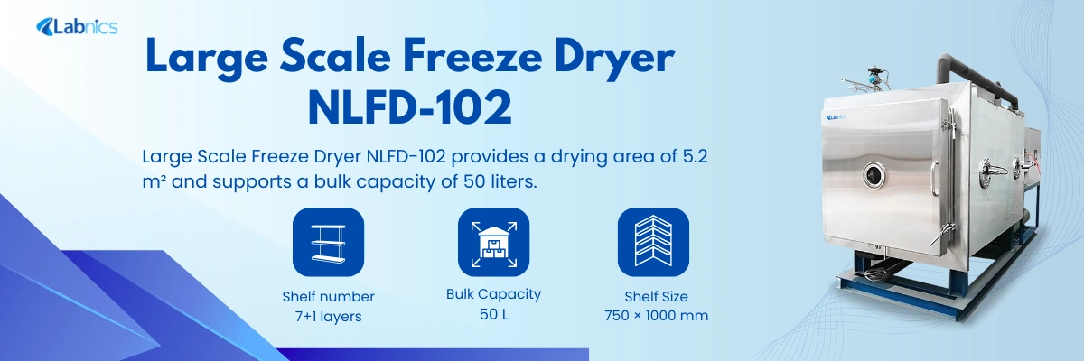 Large Scale Freeze Dryer NLFD-102