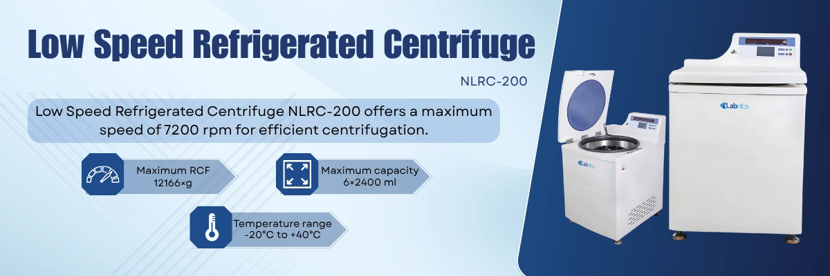 Low Speed Refrigerated Centrifuge NLRC-200