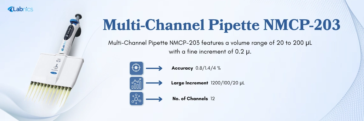 Multi-Channel Pipette NMCP-203