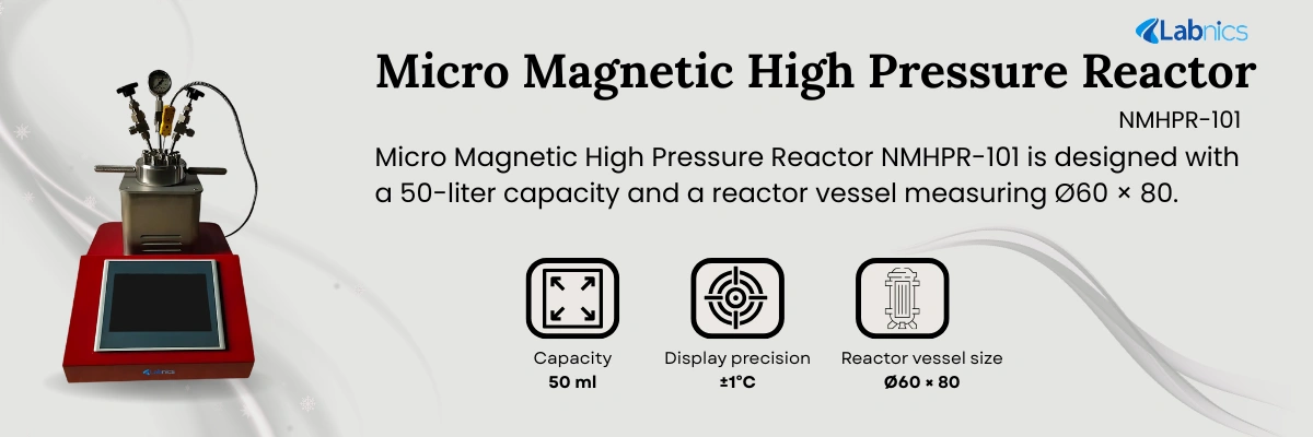 Micro Magnetic High Pressure Reactor NMHPR-101