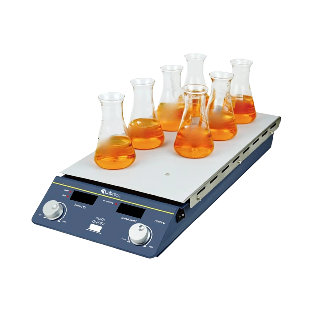 Multi-Position Hotplate Magnetic Stirrer NMHS-800
