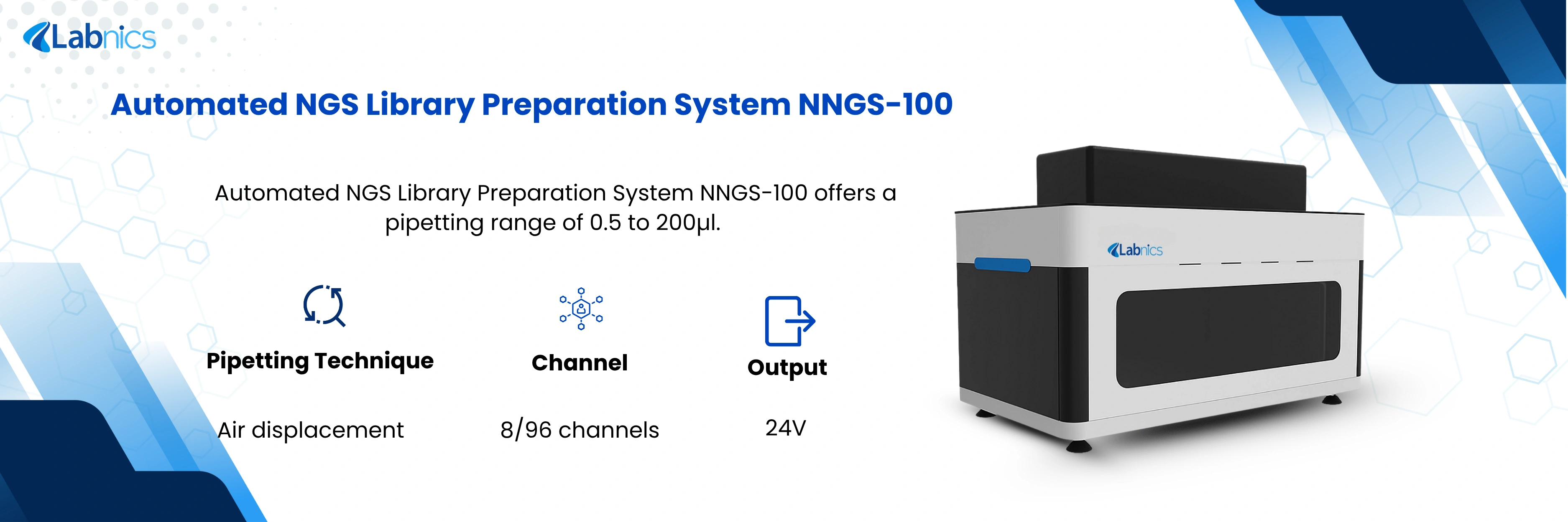 Automated NGS Library Preparation System NNGS-100