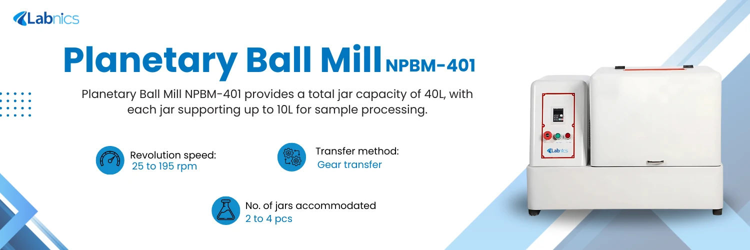 Planetary Ball Mill NPBM-401