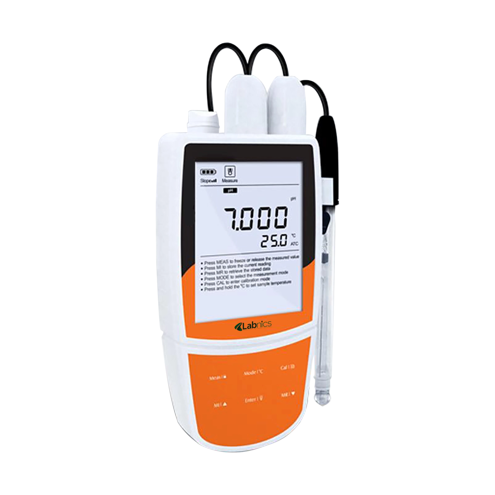 Portable pH Conductivity Meter NPCM-100
