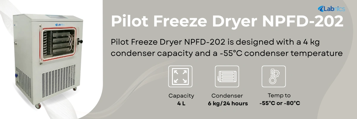 Pilot Freeze Dryer NPFD-202