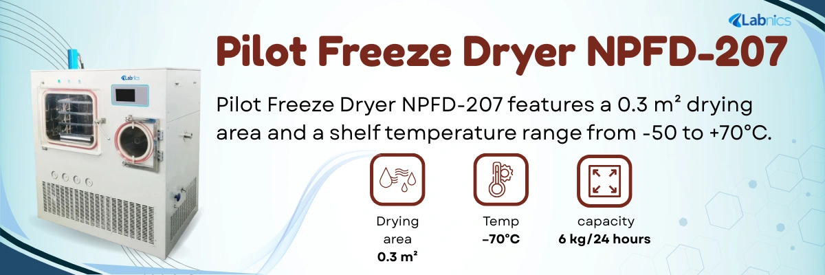 Pilot Freeze Dryer NPFD-207