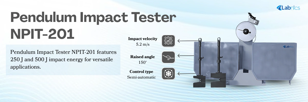 Pendulum Impact Tester NPIT-201
