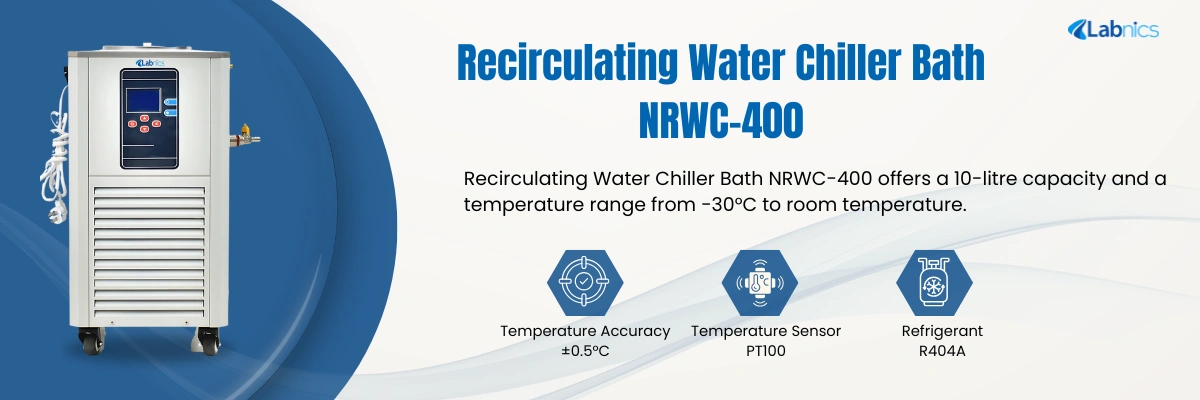 Recirculating Water Chiller Bath NRWC-400