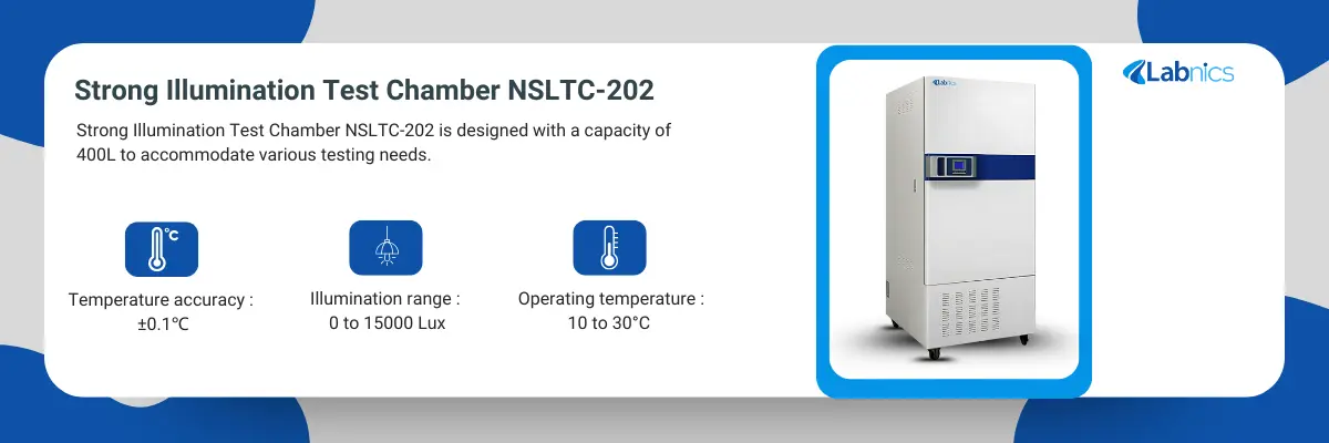 Strong Illumination Test Chamber NSLTC-202