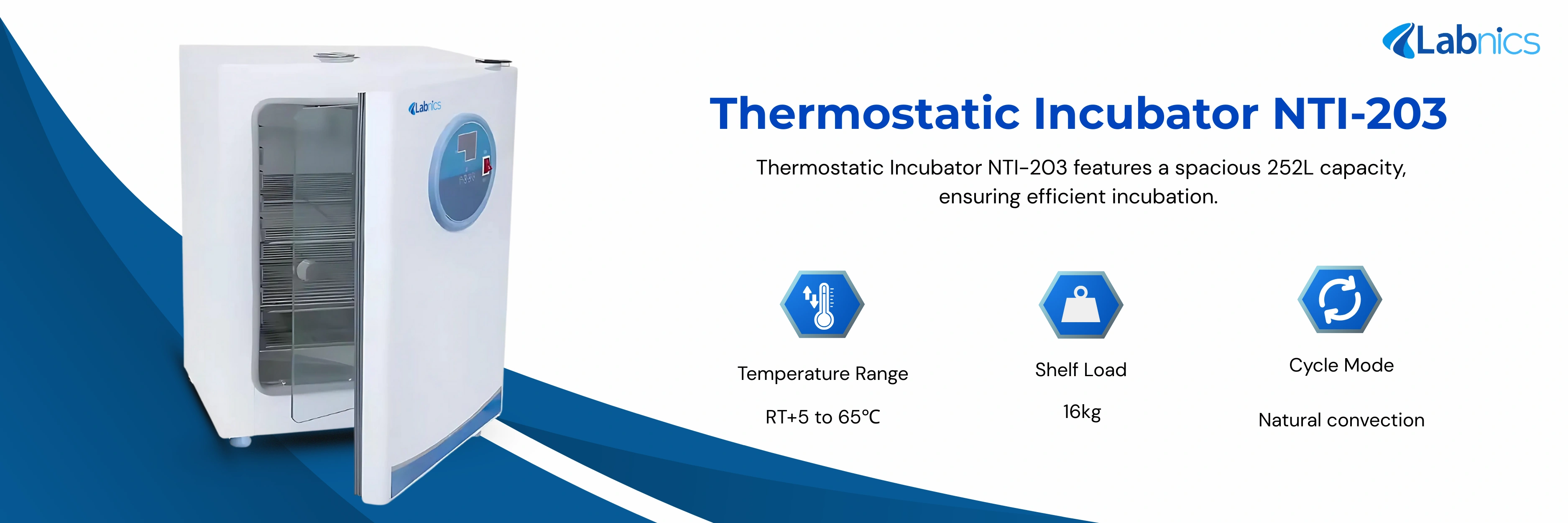 Thermostatic Incubator NTI-203