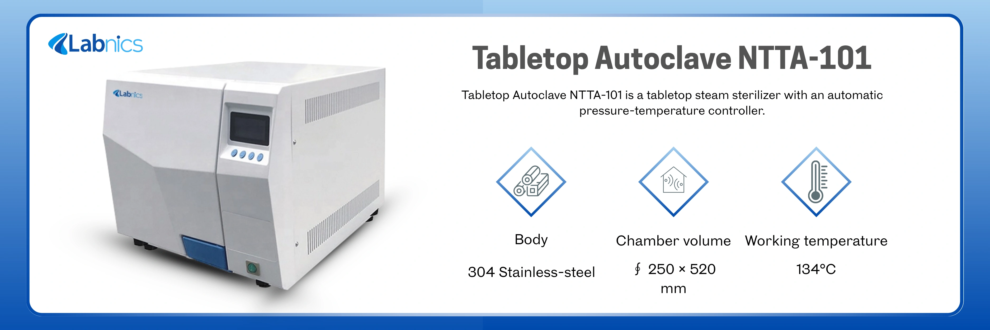 Tabletop Autoclave NTTA-101