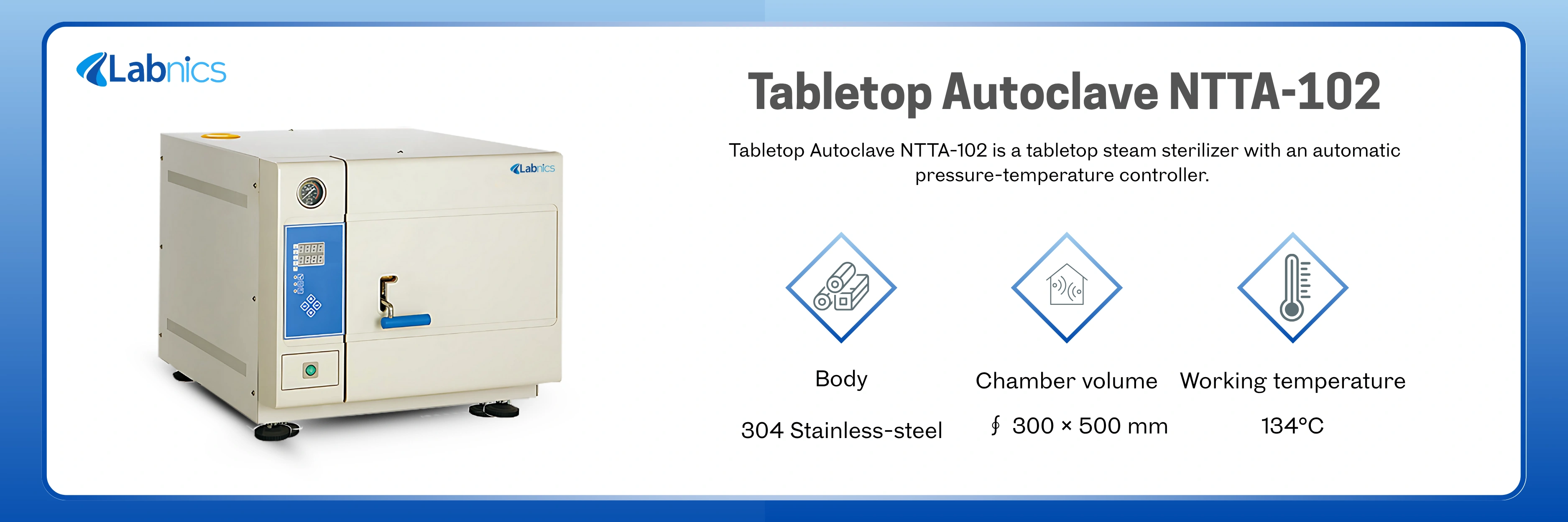 Tabletop Autoclave NTTA-102