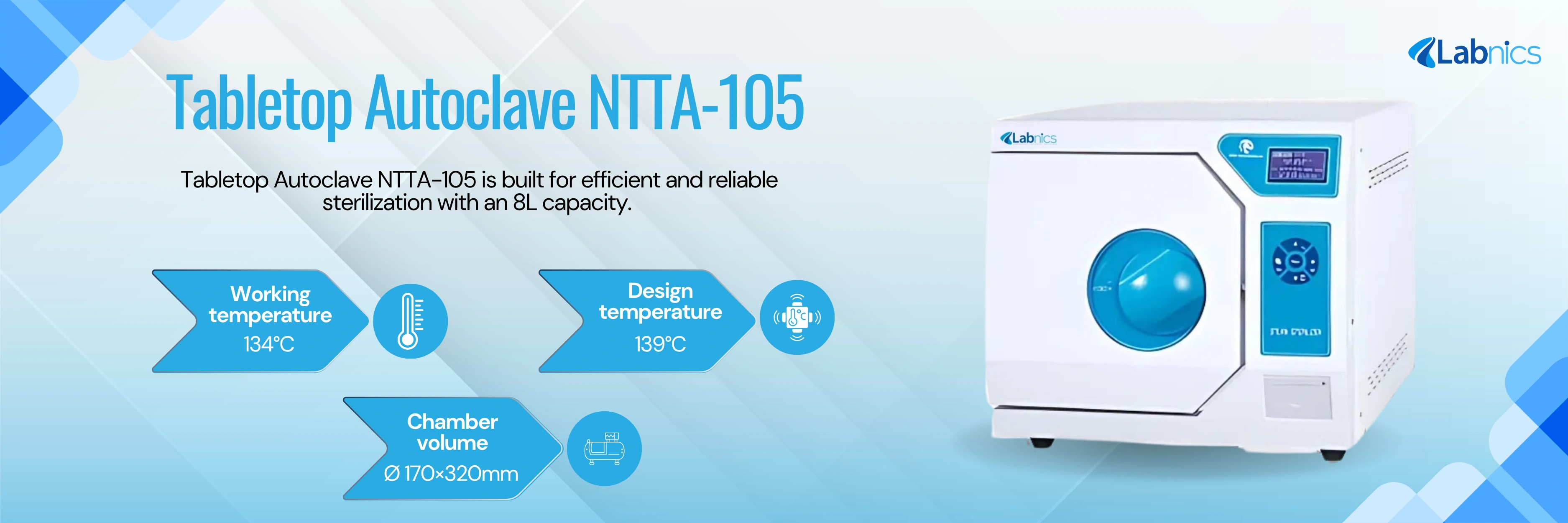 Tabletop Autoclave NTTA-105