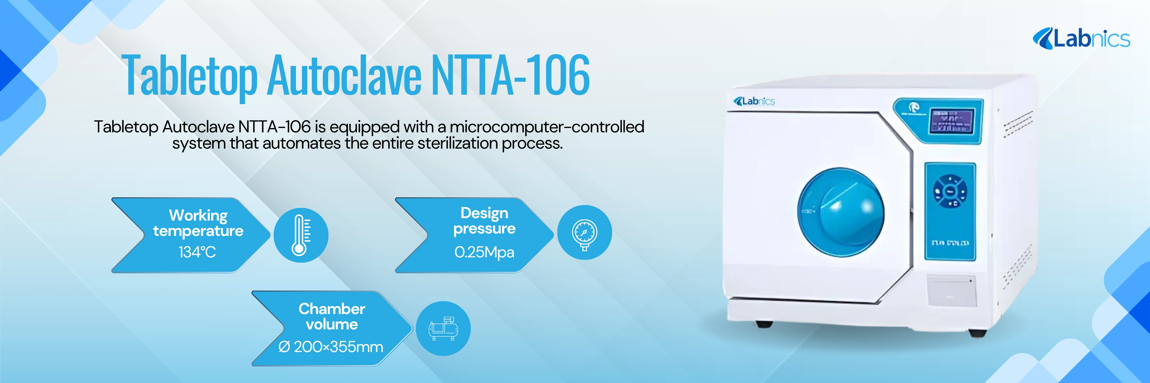 Tabletop Autoclave NTTA-106