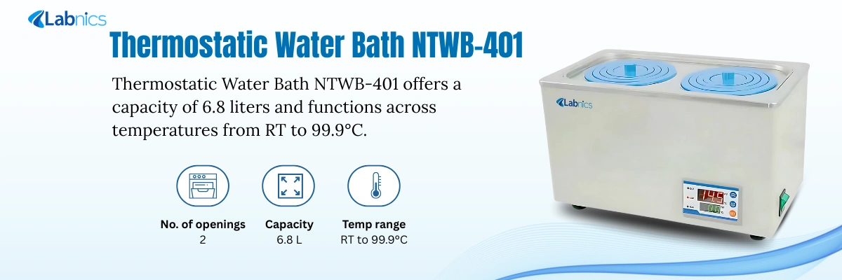 Thermostatic Water Bath NTWB-401