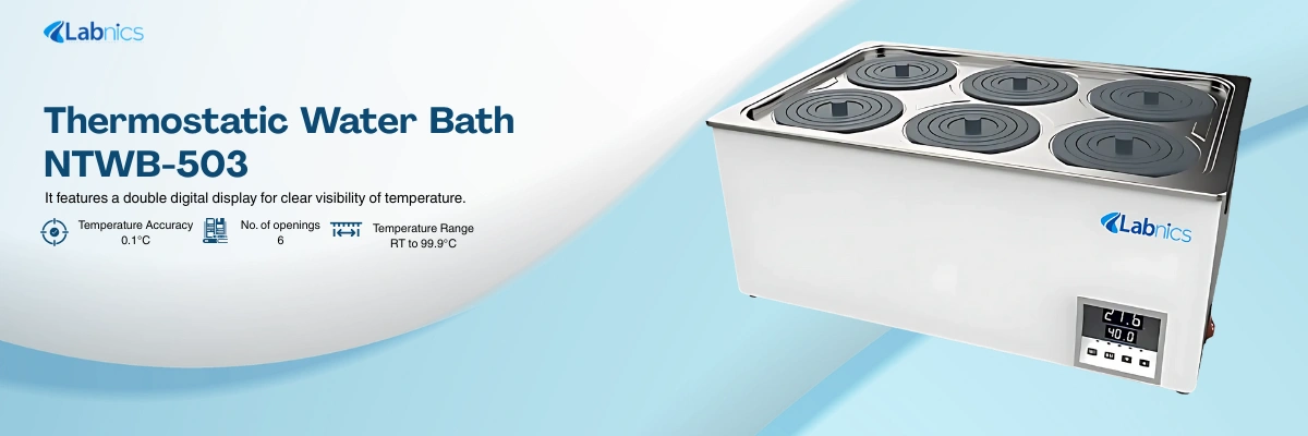 Thermostatic Water Bath NTWB-503