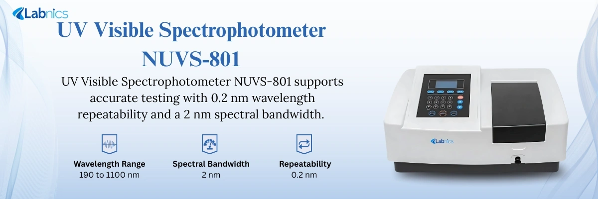 Single Beam UV-Vis Spectrophotometer NSUVS-401