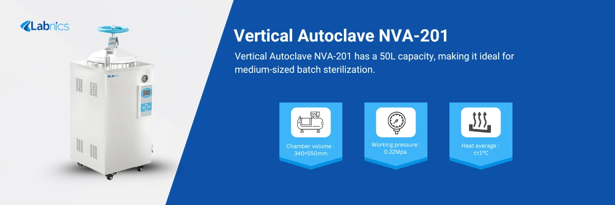 Vertical Autoclave NVA-201