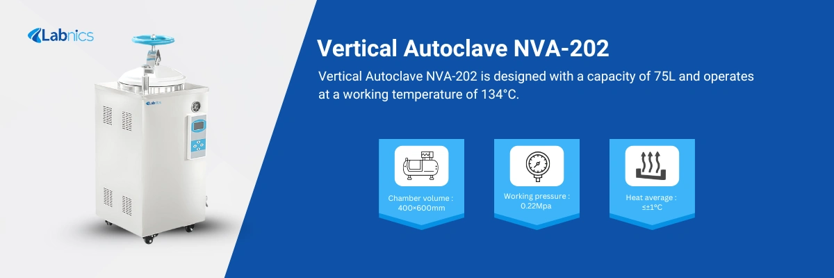 Vertical Autoclave NVA-202