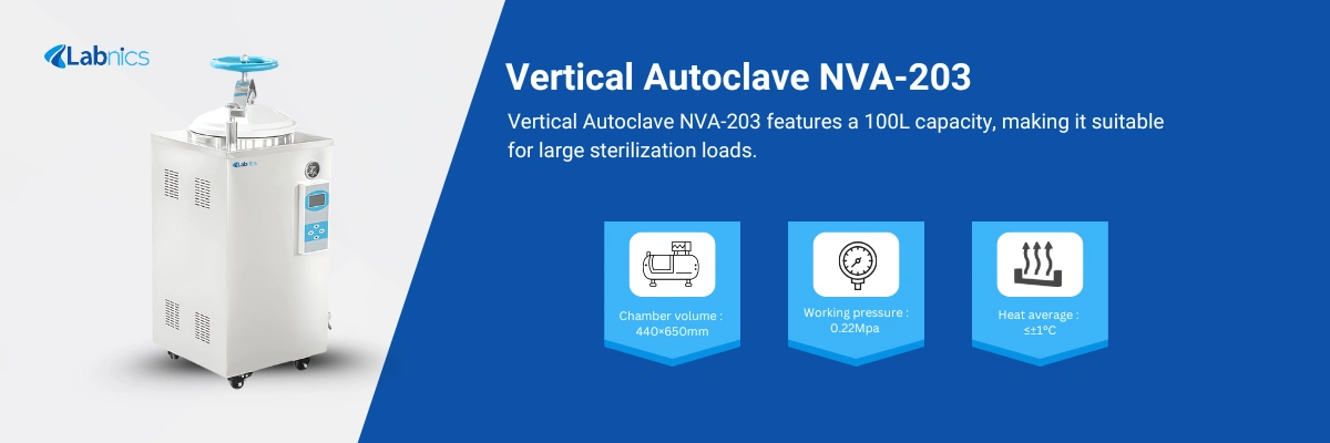 Vertical Autoclave NVA-203