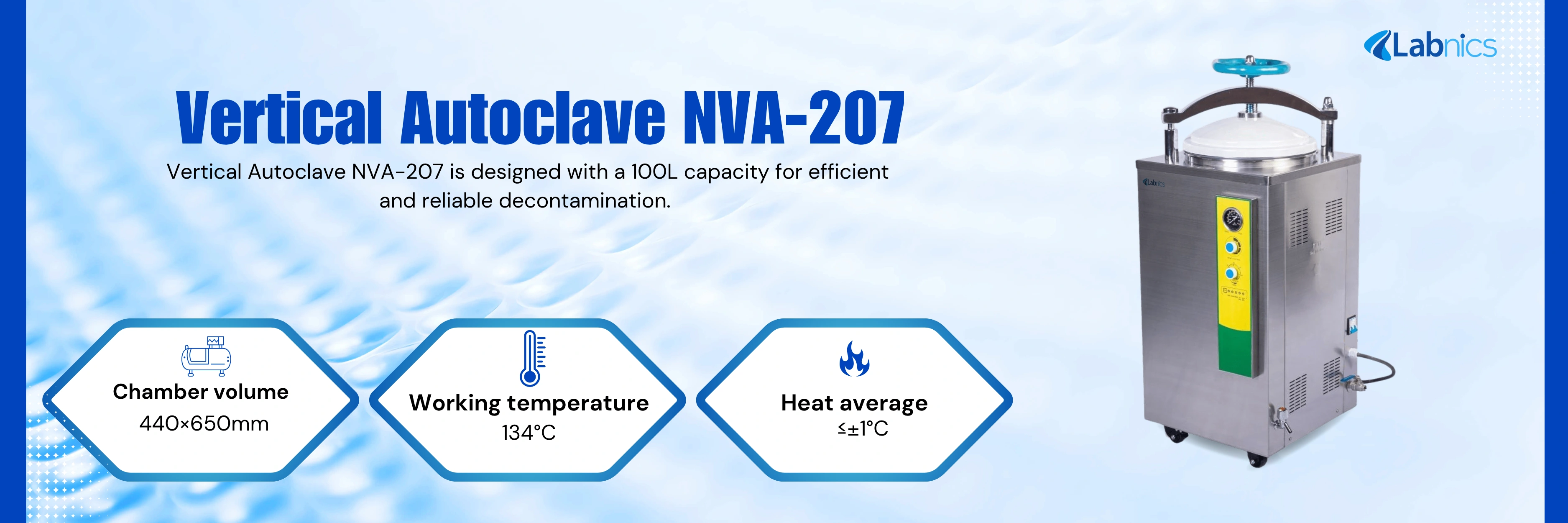 Vertical Autoclave NVA-207