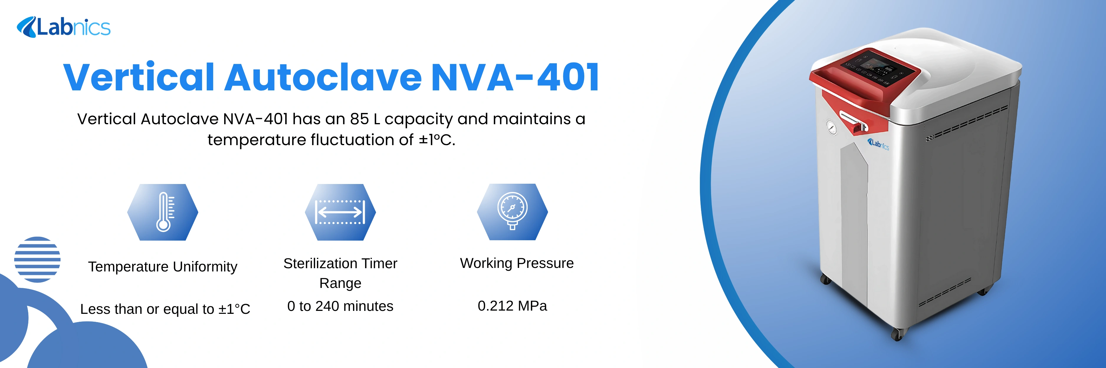 Vertical Autoclave NVA-401