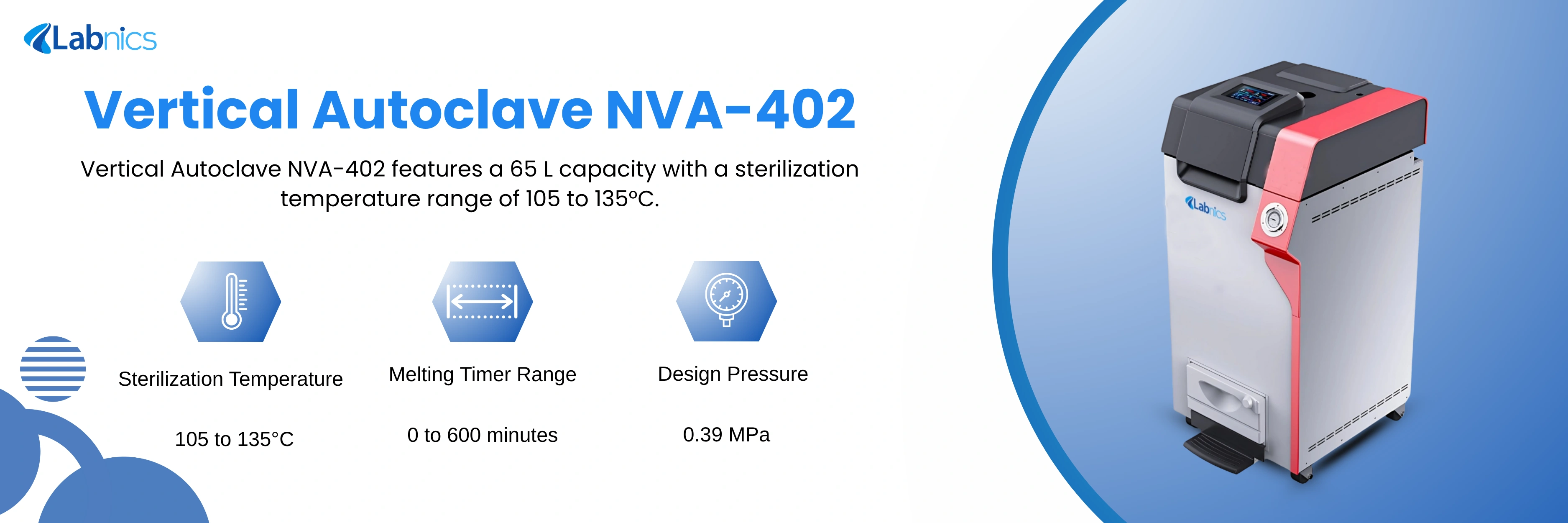 Vertical Autoclave NVA-402