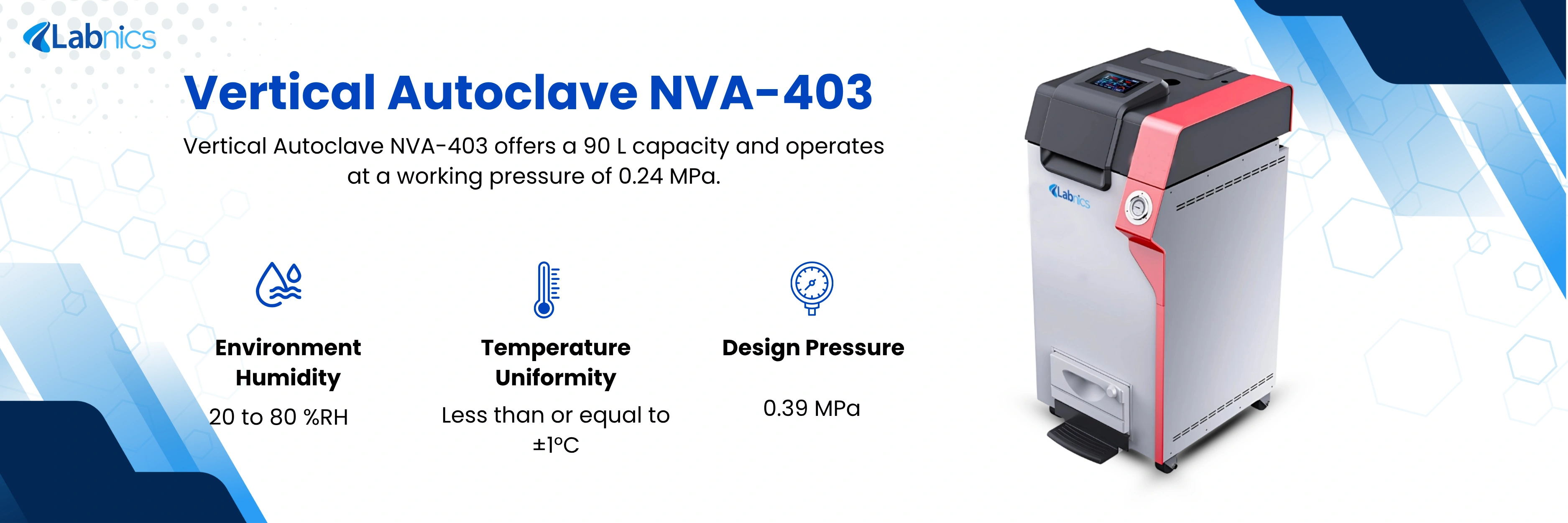 Vertical Autoclave NVA-403