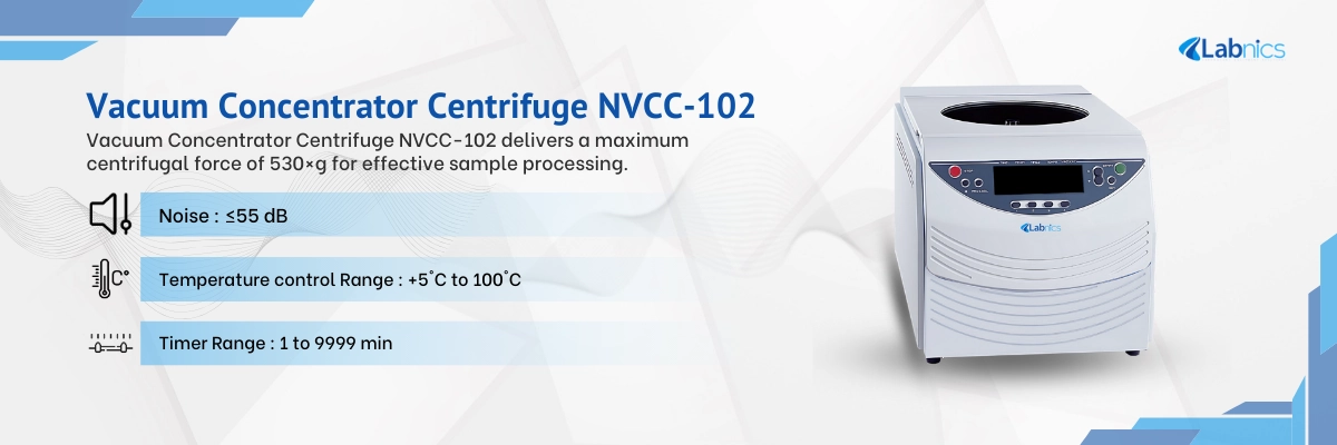 Vacuum Concentrator Centrifuge NVCC-102